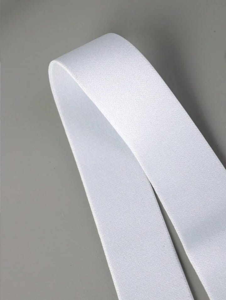 Men's Solid Color Knit Loop Ring Decoration Bodybands